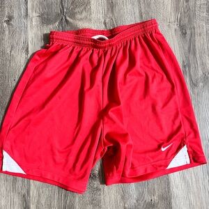 Nike Men's Red Athletic Shorts Size Small